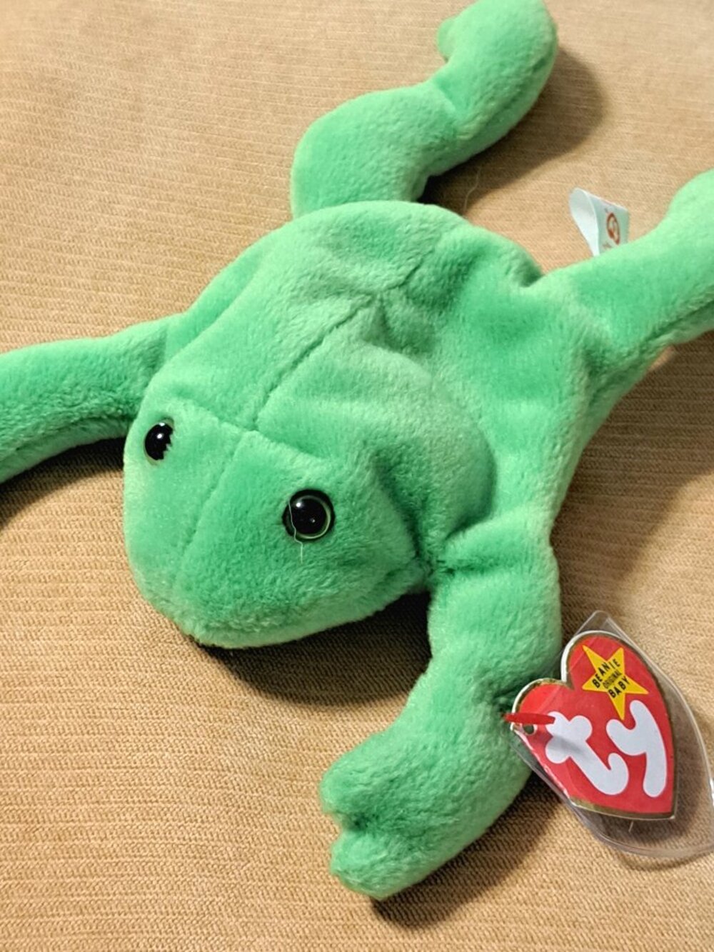 Ty Beanie Babies Legs the Frog